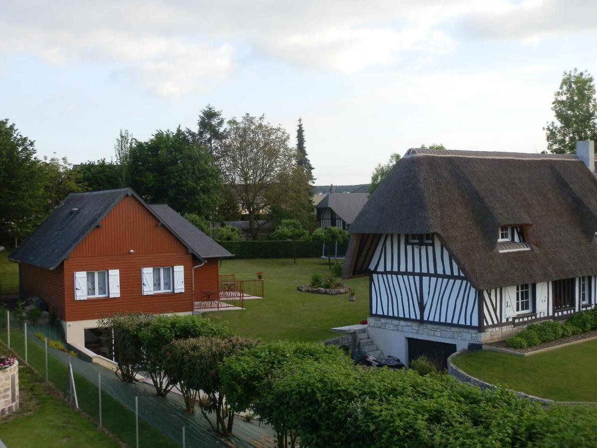 Cottage Des Bords De Seine Saint-Nicolas-de-Bliquetuit Exteriér fotografie